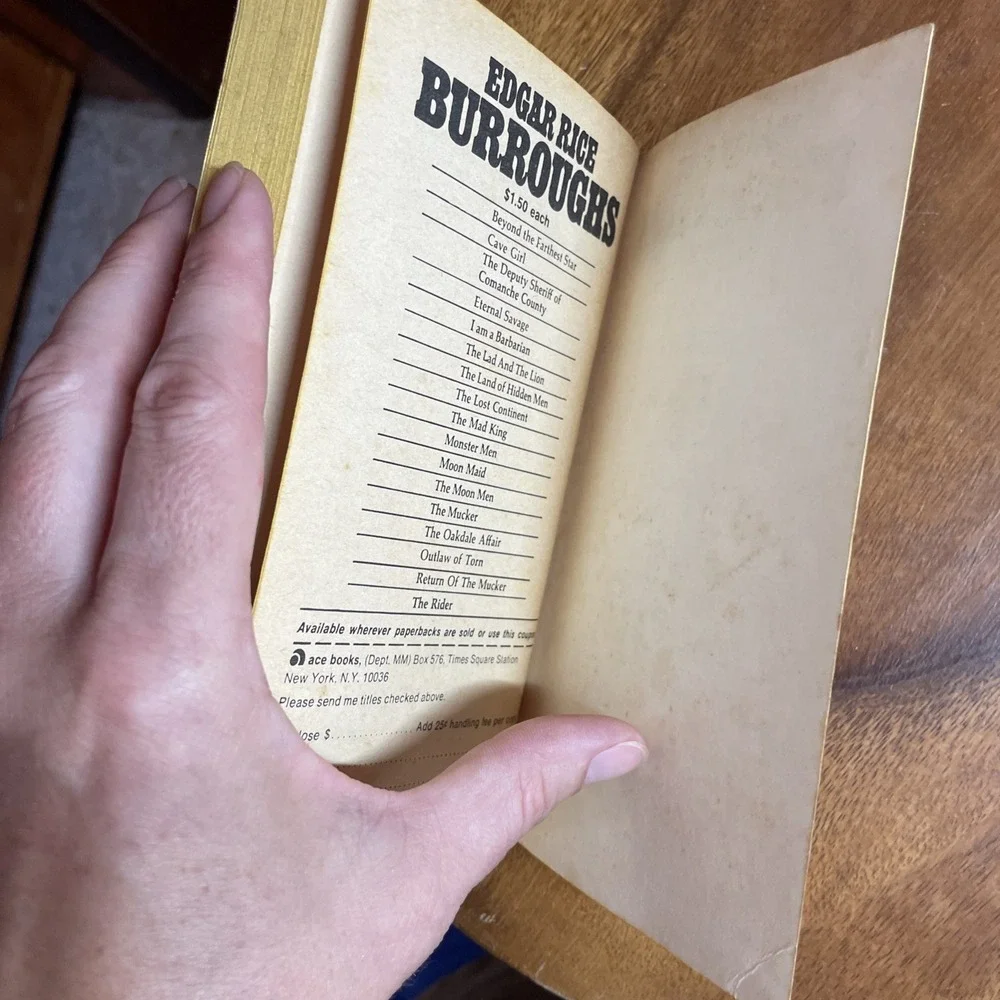 Edgar Rice Burroughs: I am a Barbarian‎ 1st Ed. & Back to the Stone Age 13th Ed.